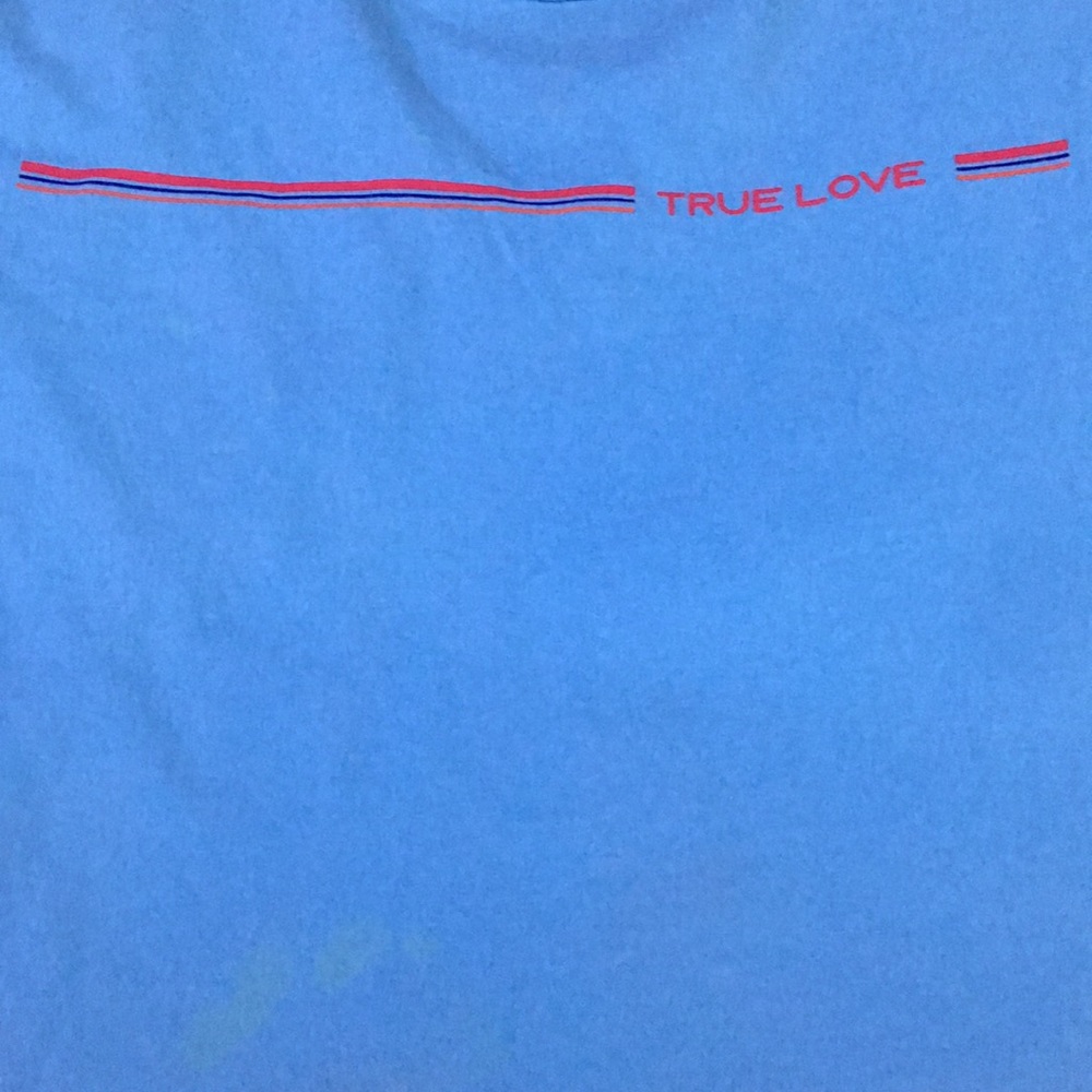 Blue, true love tee